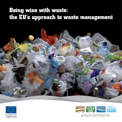 the EU`s approach to waste management