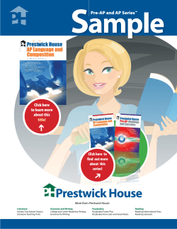 Prestwick House AP Language and Composition