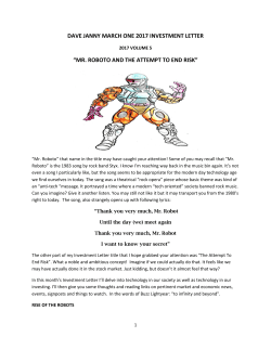 dave janny march one 2017 investment letter &ldquo;mr