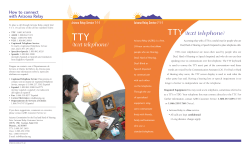 07HMLT-025 AZ TTY Brochure