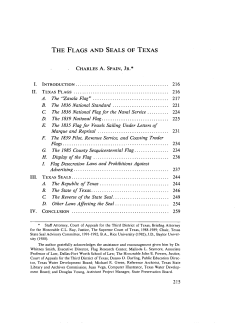 The Flags and Seals of Texas - The Vexillological Association of the