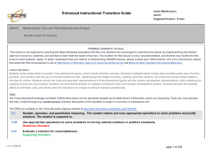 Enhanced Instructional Transition Guide