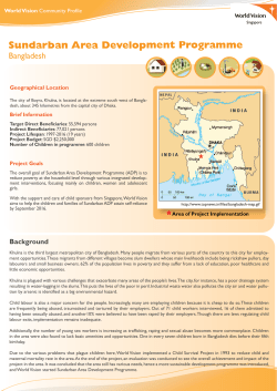 Sundarban Area Development Programme