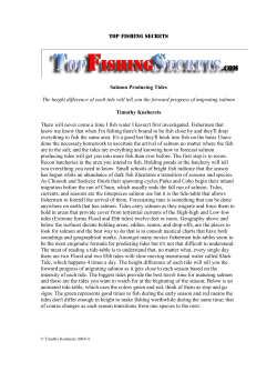 Fish Producing Tides - Top Fishing Secrets