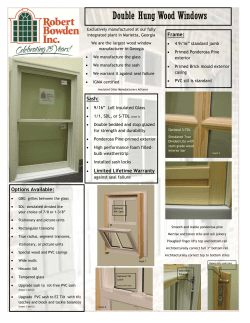 Double Hung Wood Windows