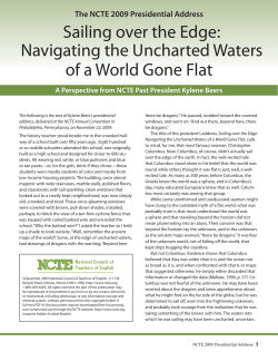 Sailing over the Edge: Navigating the Uncharted Waters of a World