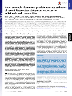 Novel serologic biomarkers provide accurate