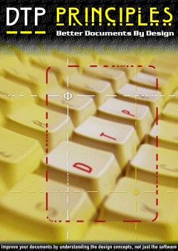 DTP Principles in Adobe Acrobat (PDF