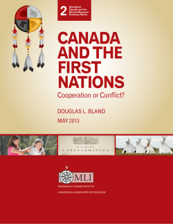 Canada and the First Nations - Macdonald