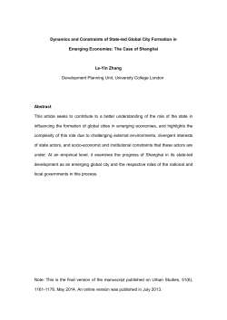 The Dynamic and Constraints of State