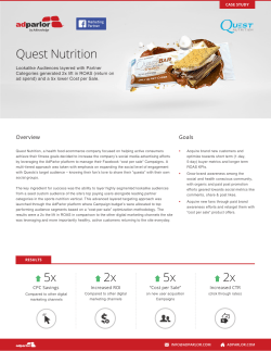 5x Quest Nutrition 2x 5x 2x - Facebook Marketing Partners