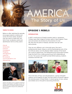 EpisodE 1: REbEls