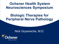Biologic - Ochsner Education