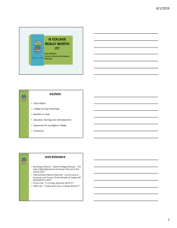 is college really worth it?