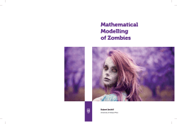 Mathematical Modelling of Zombies