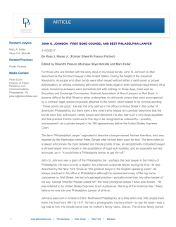 ARTICLE - Dilworth Paxson LLP