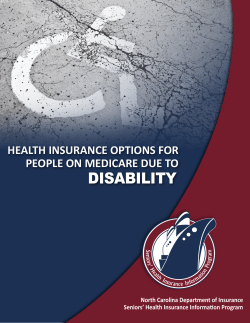 Health Insurance Options for People on Medicare Due to