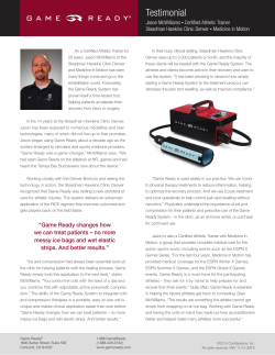 Professional Testimonial: Jason McWilliams CTA