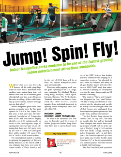 ROCKIN` JUMP FRANCHISE - International Association of