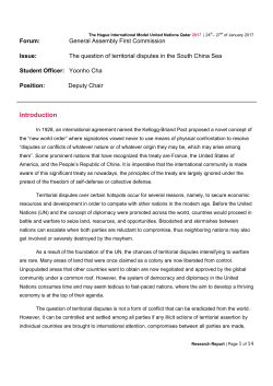 Introduction - THIMUN Qatar