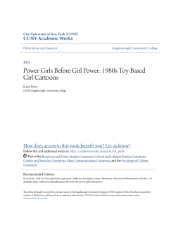 Power Girls Before Girl Power: 1980s Toy