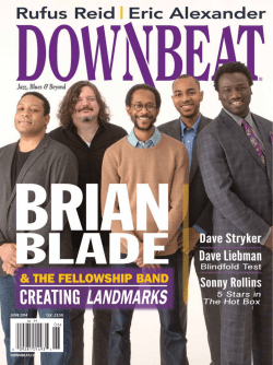 Creative season - Downbeat Magazine
