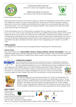 Autumn Newsletter 2016
