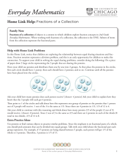 Home Link Help - Everyday Mathematics