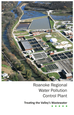 Roanoke Regional Water Pollution Control Plant
