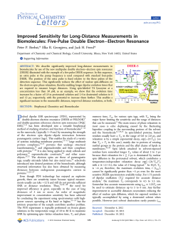 Improved Sensitivity for Long-Distance Measurements in