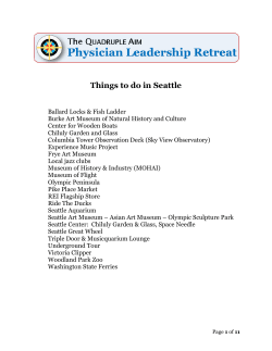 Things to do in Seattle