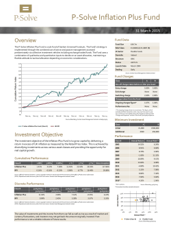 P-Solve Inflation Plus Fund