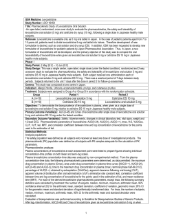 A (n=10) Levocetirizine oral solution 5 mg Cetirizine DS 10 mg B (n