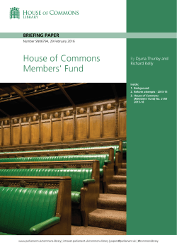 House of Commons Members` Fund