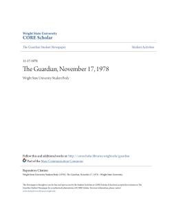 The Guardian, November 17, 1978 - CORE Scholar