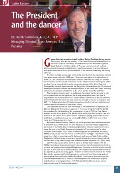 The President and the dancer