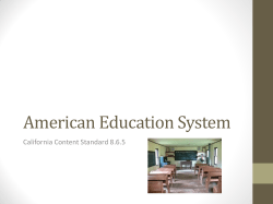 American Education System
