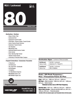 MLK / Lockwood - RideMETRO.org