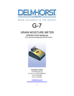 grain moisture meter