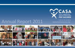 2011 LACASA Annual Report