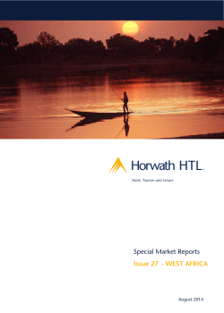 Special Market Reports Issue 27 - WEST AFRICA