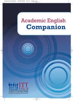 Academic English Support