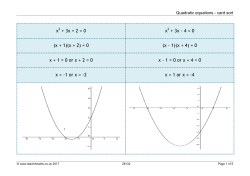 (x + 2) = 0 - Teachit Maths