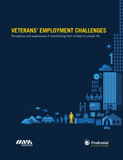 Veterans` Employment Challenges Report | Prudential