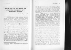 Environmental Pollution and Awareness in Pokhara City: A