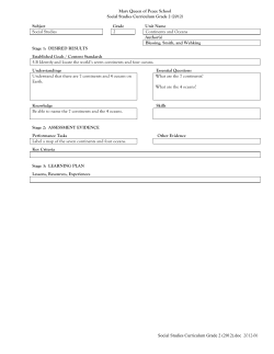 Social Studies Curriculum Grade 2 (2012)