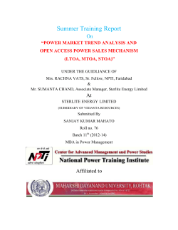 power market trend analysis , open access, power sales