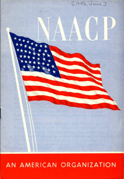NAACP An American Organization, June 1956