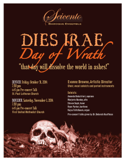 that day will dissolve the world in ashes!