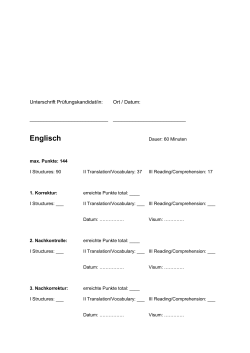 Englisch